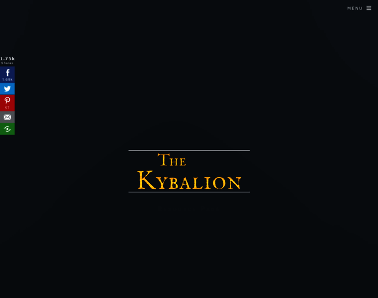 Kybalion.org thumbnail
