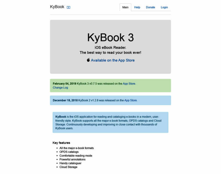 Kybook-reader.com thumbnail