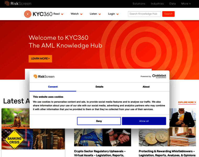 Kyc360.riskscreen.com thumbnail