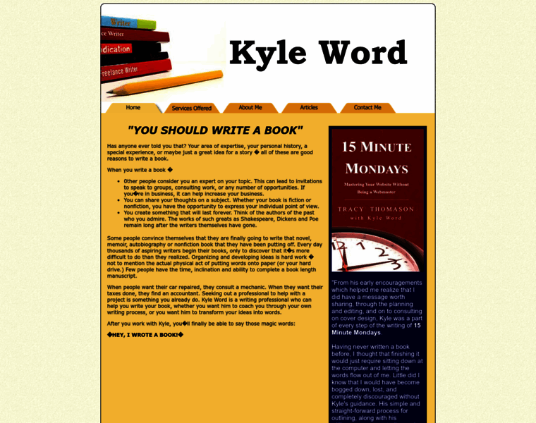 Kyle-word.com thumbnail