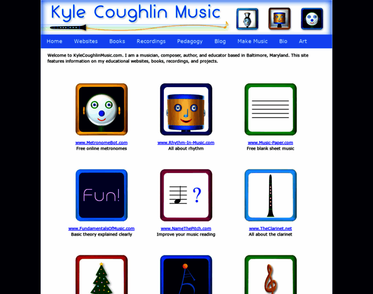 Kylecoughlinmusic.com thumbnail