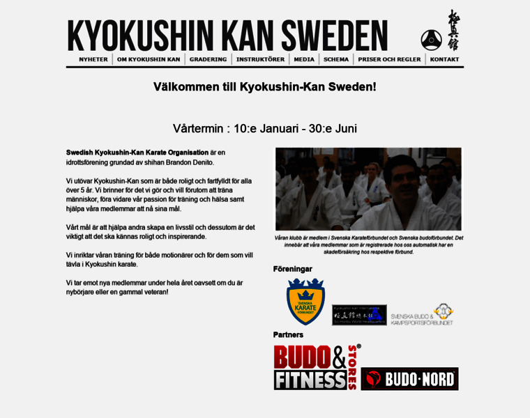 Kyokushinkansweden.com thumbnail