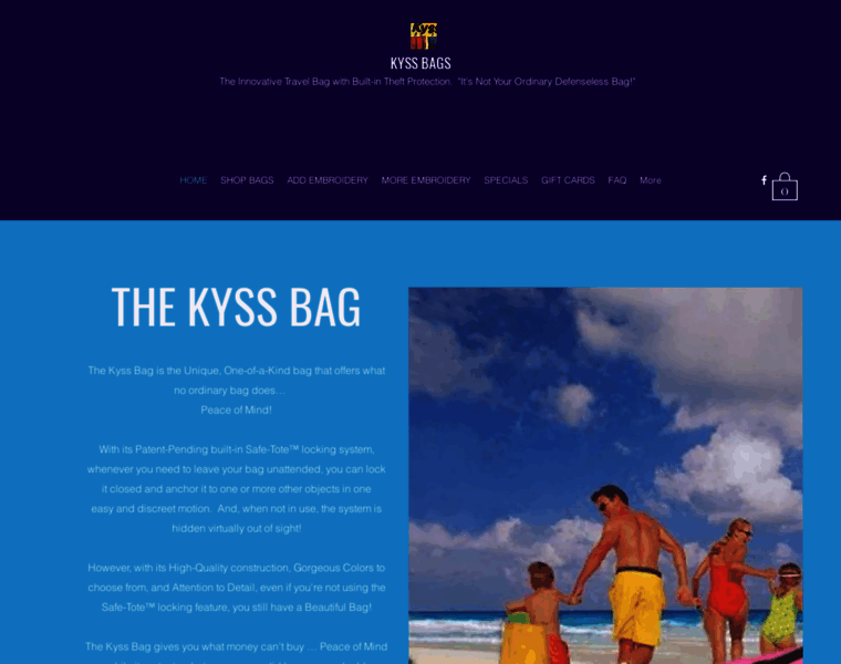 Kyssbags.com thumbnail