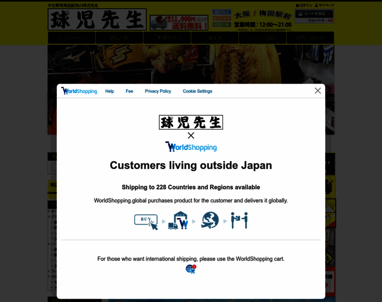 Kyujisensei-shopping.com thumbnail