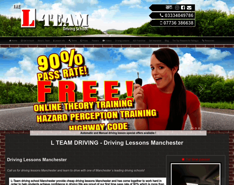 L-team-driving.co.uk thumbnail