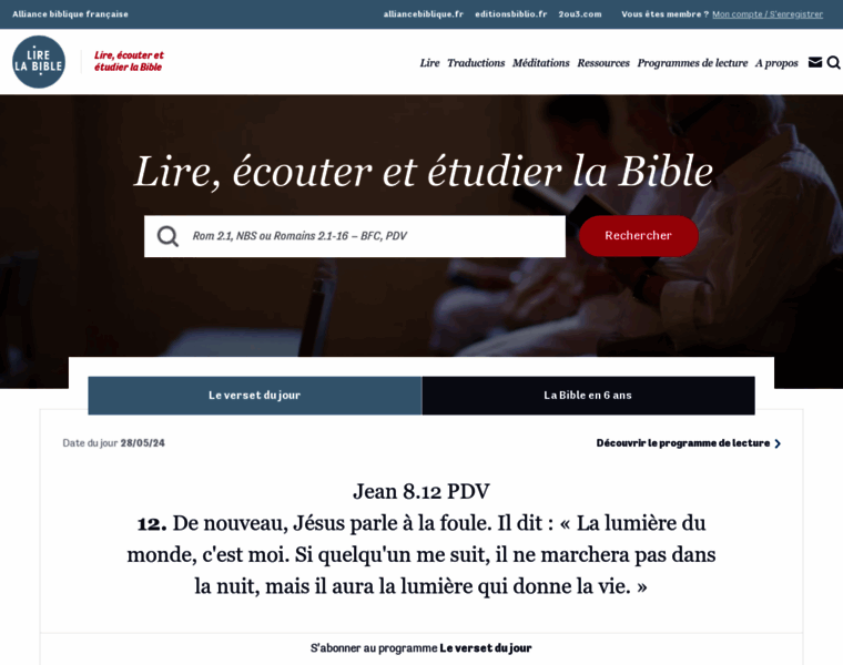 La-bible.net thumbnail