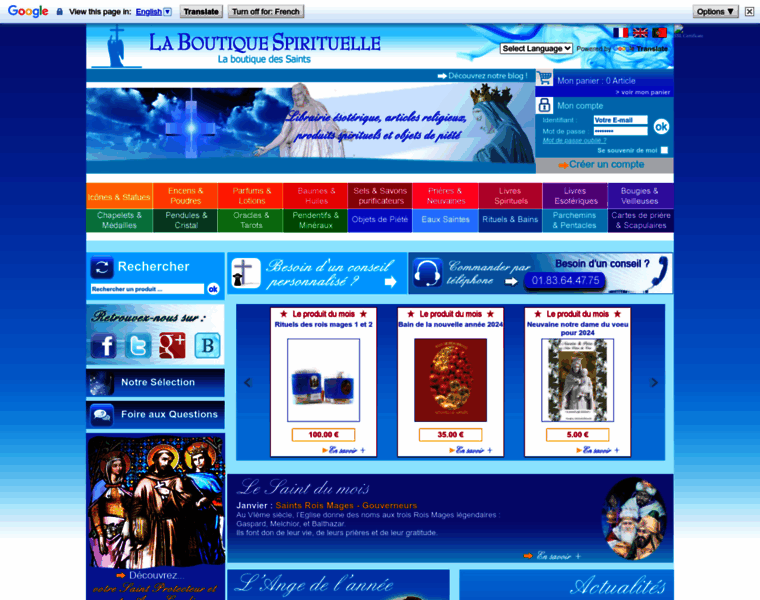 La-boutique-spirituelle.com thumbnail