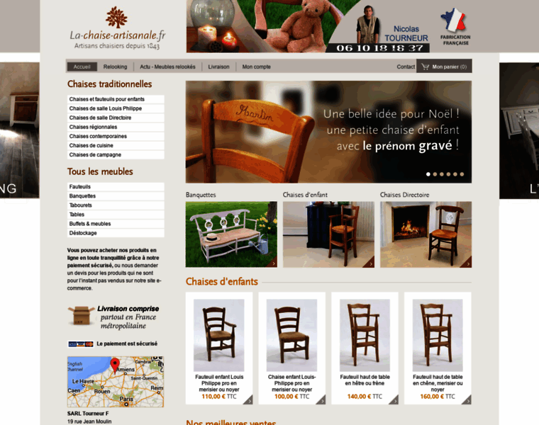 La-chaise-artisanale.fr thumbnail