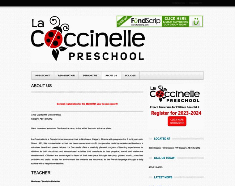 La-coccinelle.ca thumbnail