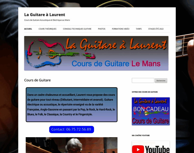 La-guitare-a-laurent.fr thumbnail