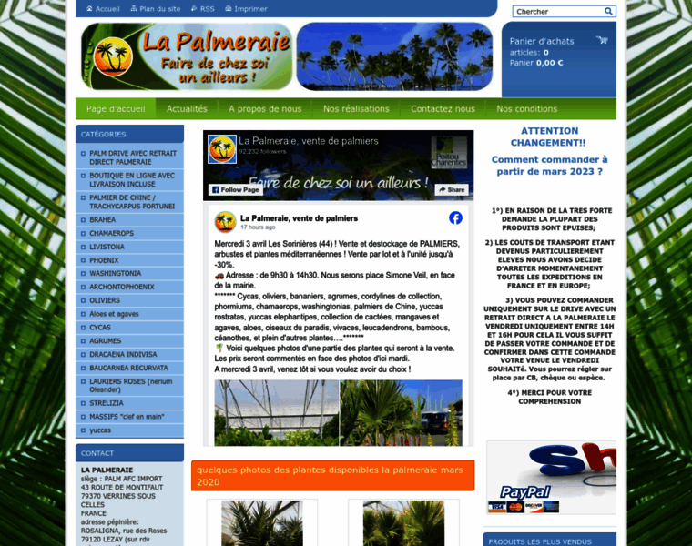 La-palmeraie.org thumbnail