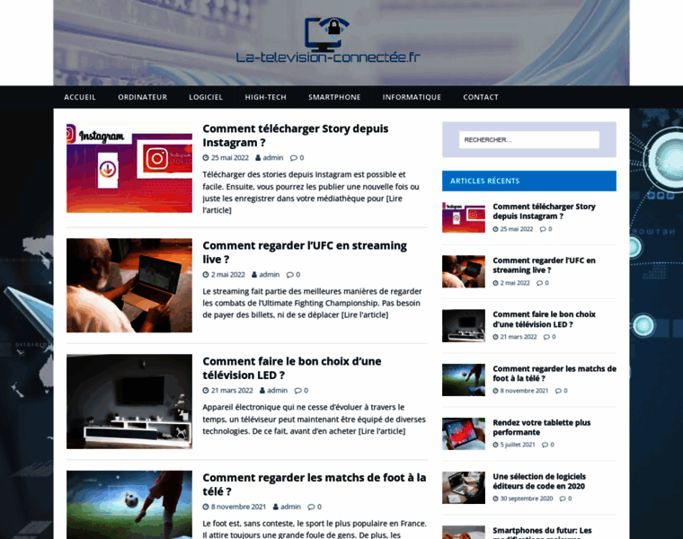 La-television-connectee.fr thumbnail