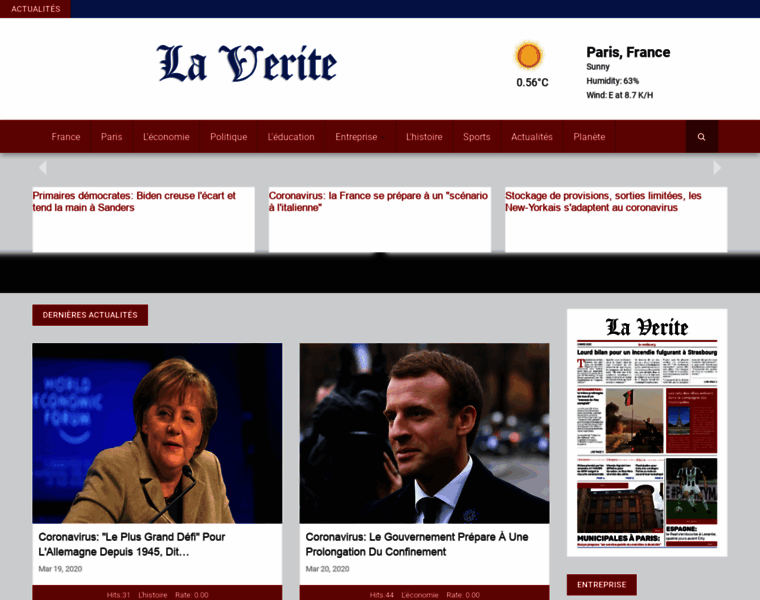 La-verite.org thumbnail