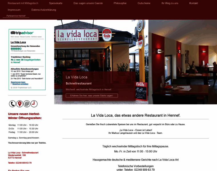 La-vida-loca-restaurant.de thumbnail