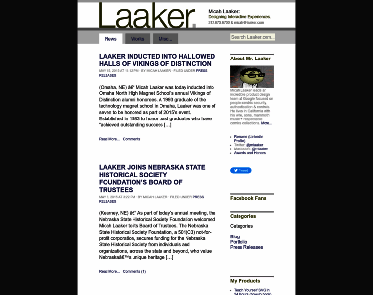 Laaker.com thumbnail
