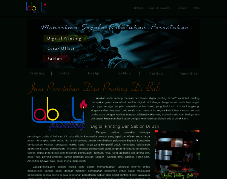 Labaliprinting.com thumbnail