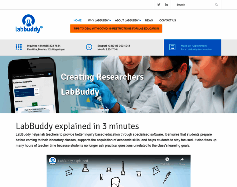 Labbuddy.net thumbnail