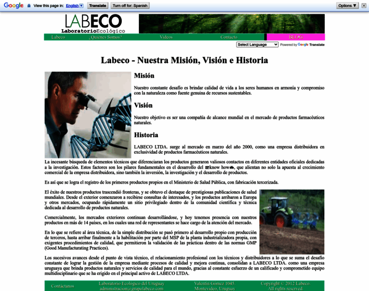 Labeco.com.uy thumbnail