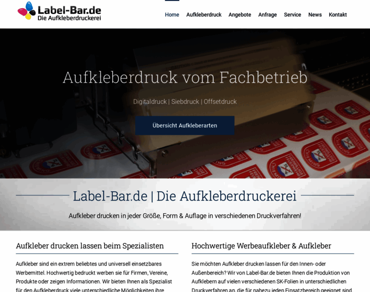 Label-bar.de thumbnail