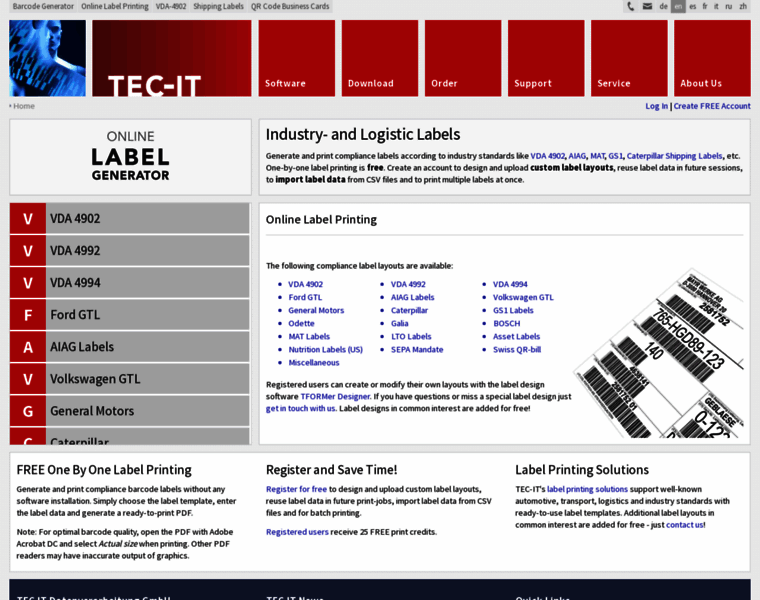 Label.tec-it.com thumbnail