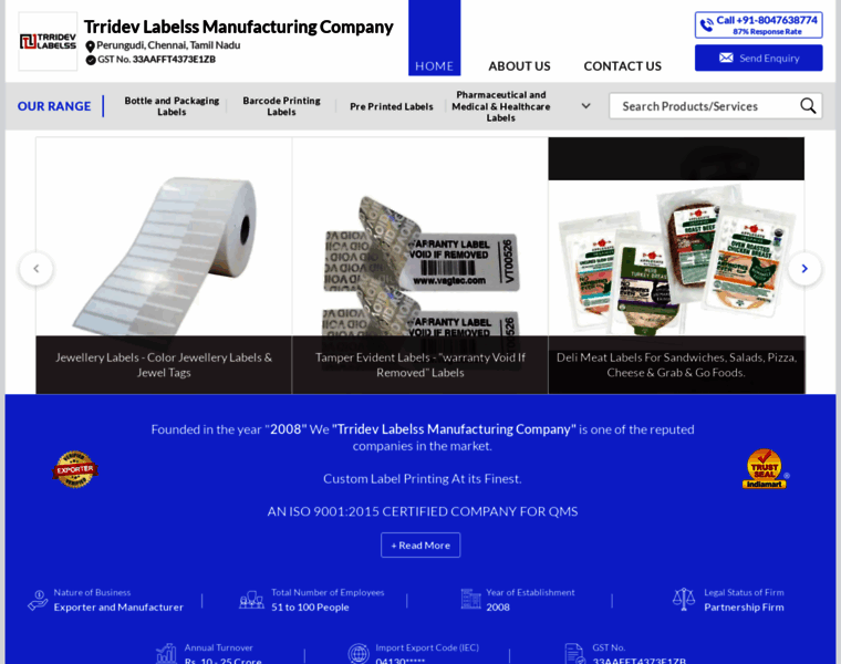 Labelimpression.com thumbnail