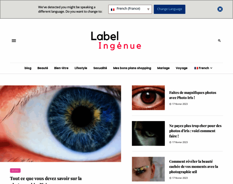 Labelingenue.fr thumbnail