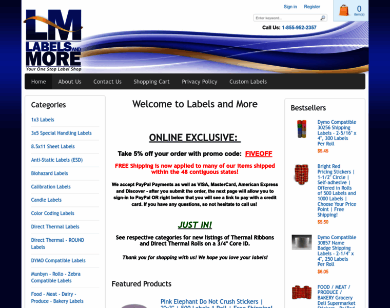 Labelsandmore.com thumbnail