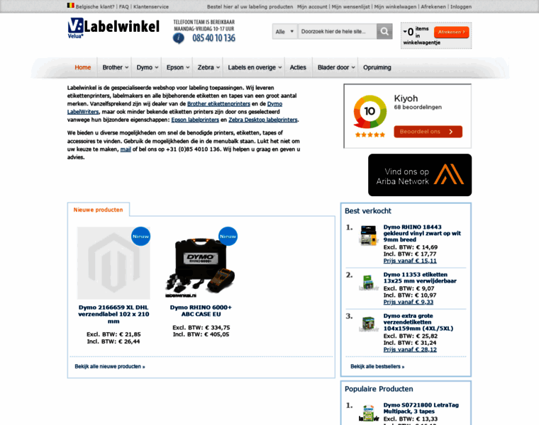 Labelwinkel.nl thumbnail