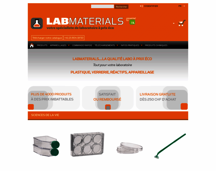 Labmaterials.net thumbnail