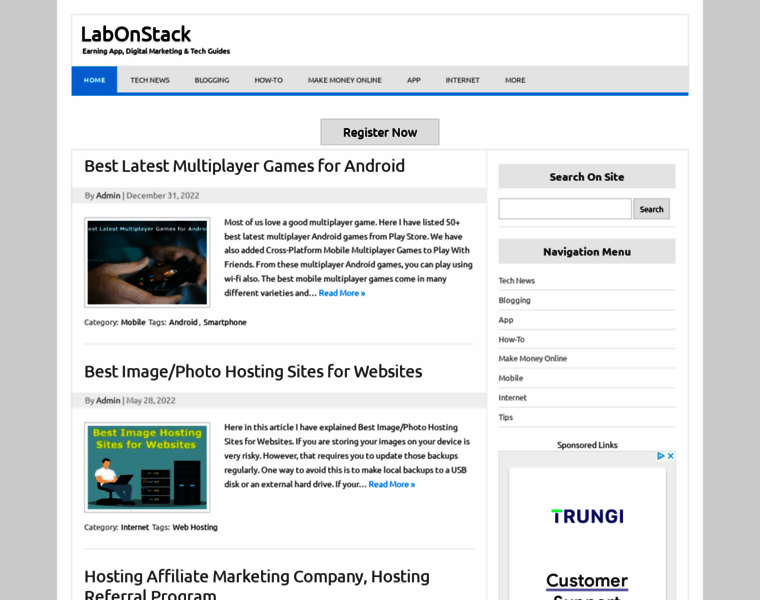 Labonstack.com thumbnail