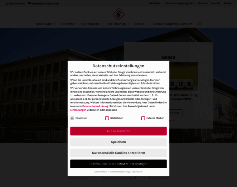 Labor-koblenz.de thumbnail Labor-koblenz.de thumbnail