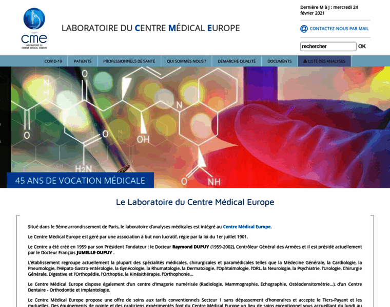 Laboratoire-cme.fr thumbnail