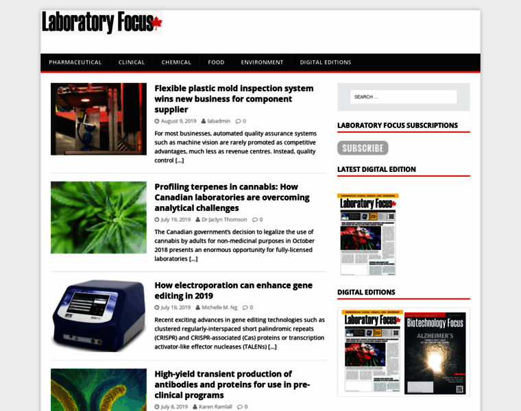 Laboratoryfocus.ca thumbnail