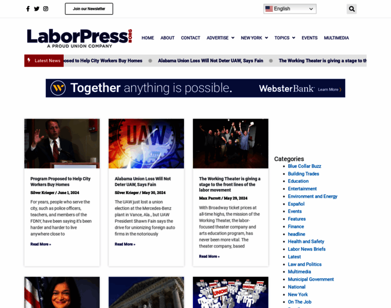 Laborpress.org thumbnail