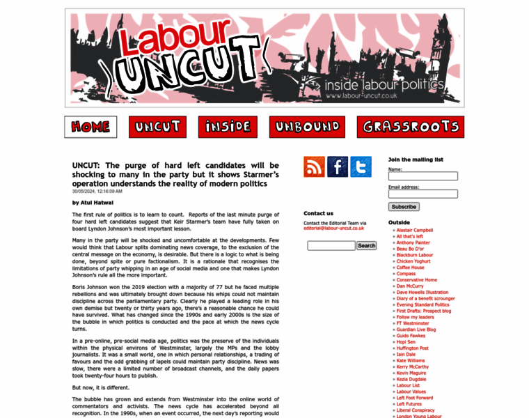 Labour-uncut.co.uk thumbnail