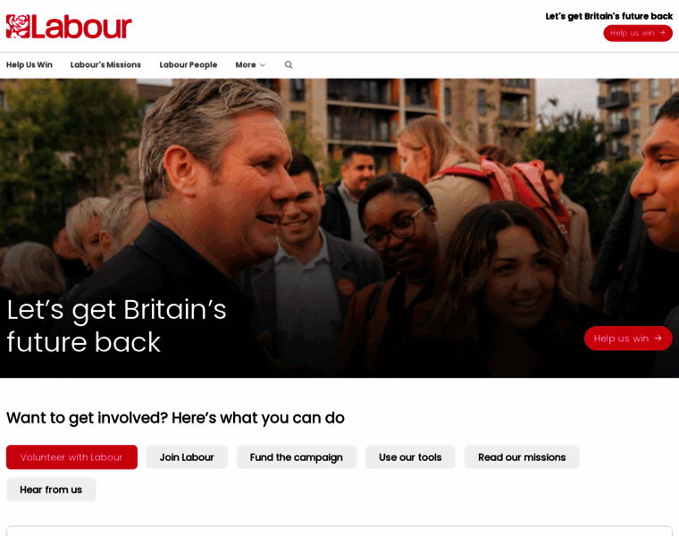 Labour.org.uk thumbnail