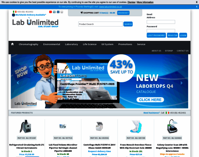 Labunlimited.com thumbnail