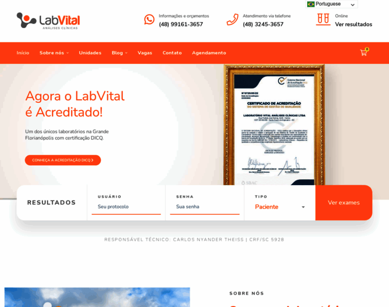 Labvital.com.br thumbnail