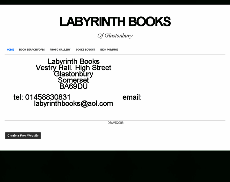 Labyrinthbooks.co.uk thumbnail