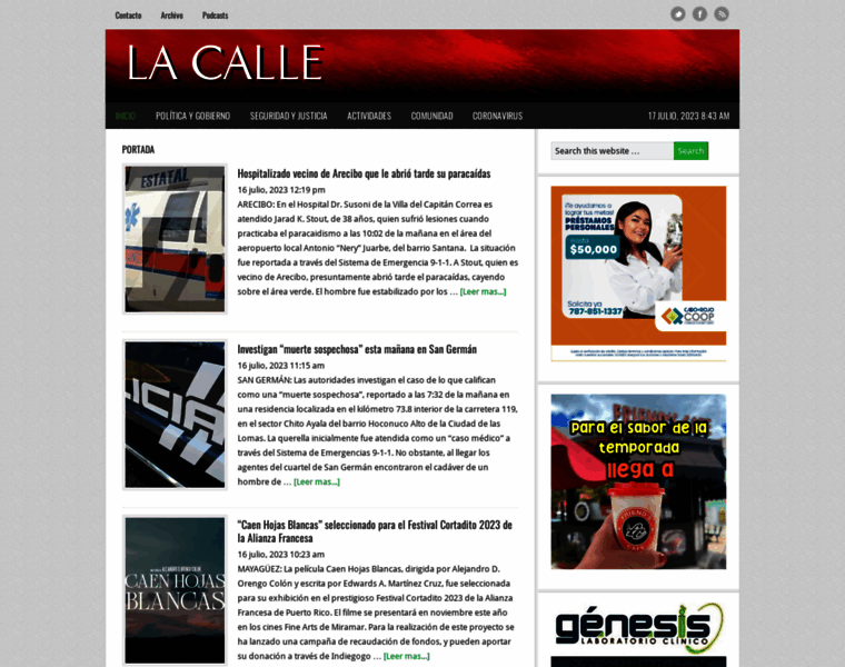 Lacallerevista.com thumbnail
