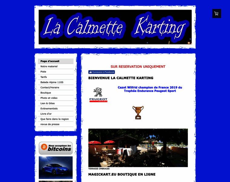 Lacalmettekarting.fr thumbnail
