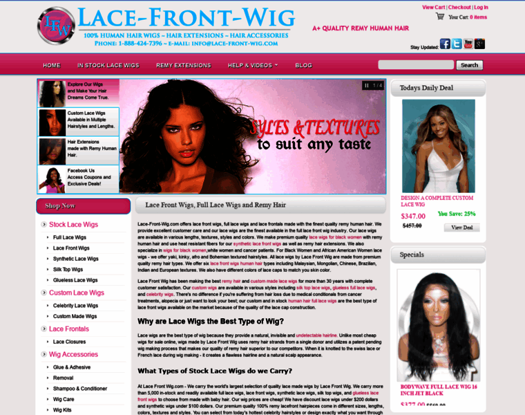 Lace-front-wig.com thumbnail