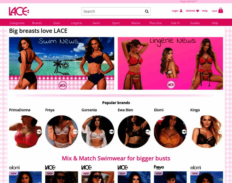 Lace-lingerie.com thumbnail