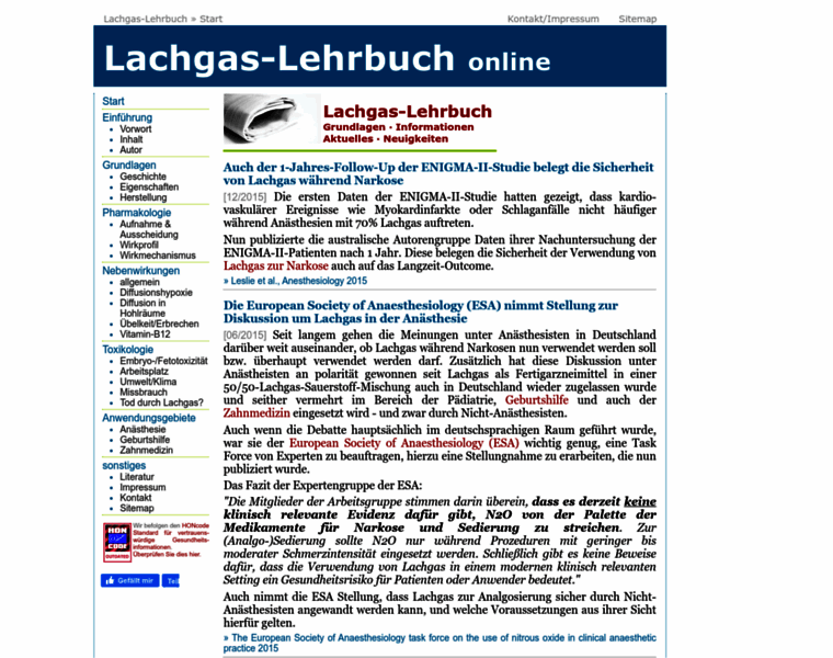 Lachgas-lehrbuch.de thumbnail