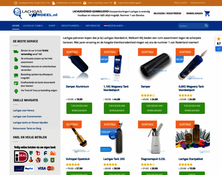 Lachgas-voordeel.nl thumbnail
