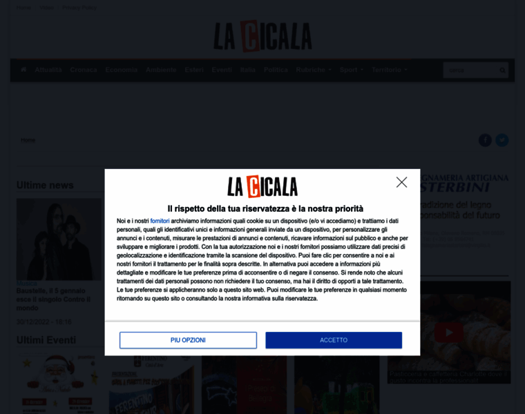 Lacicala.org thumbnail