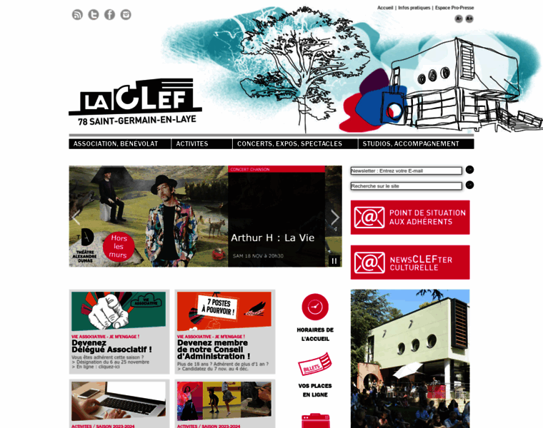 Laclef.asso.fr thumbnail