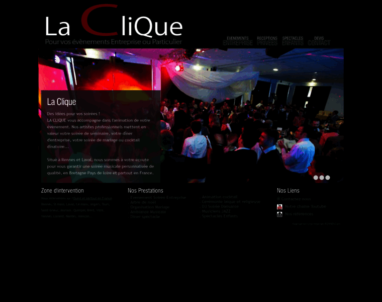 Laclique-evenement.fr thumbnail