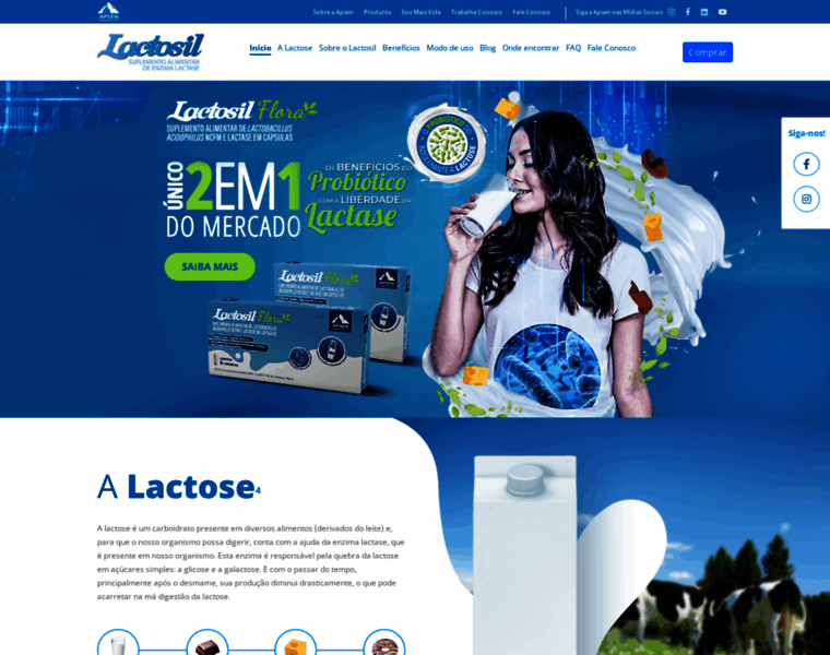 Lactosil.com.br thumbnail