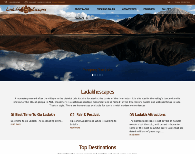 Ladakhescapes.com thumbnail